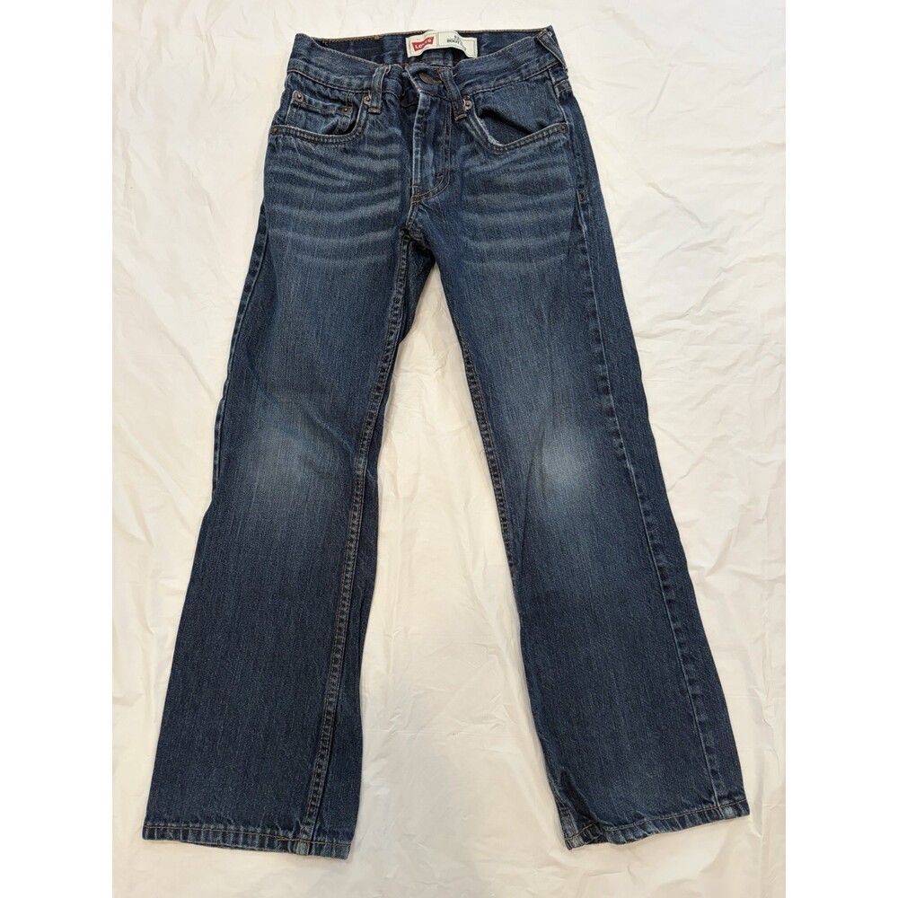 Levi's 527‎ Jeans Boys Size 10 Slim Bootcut Med Wash